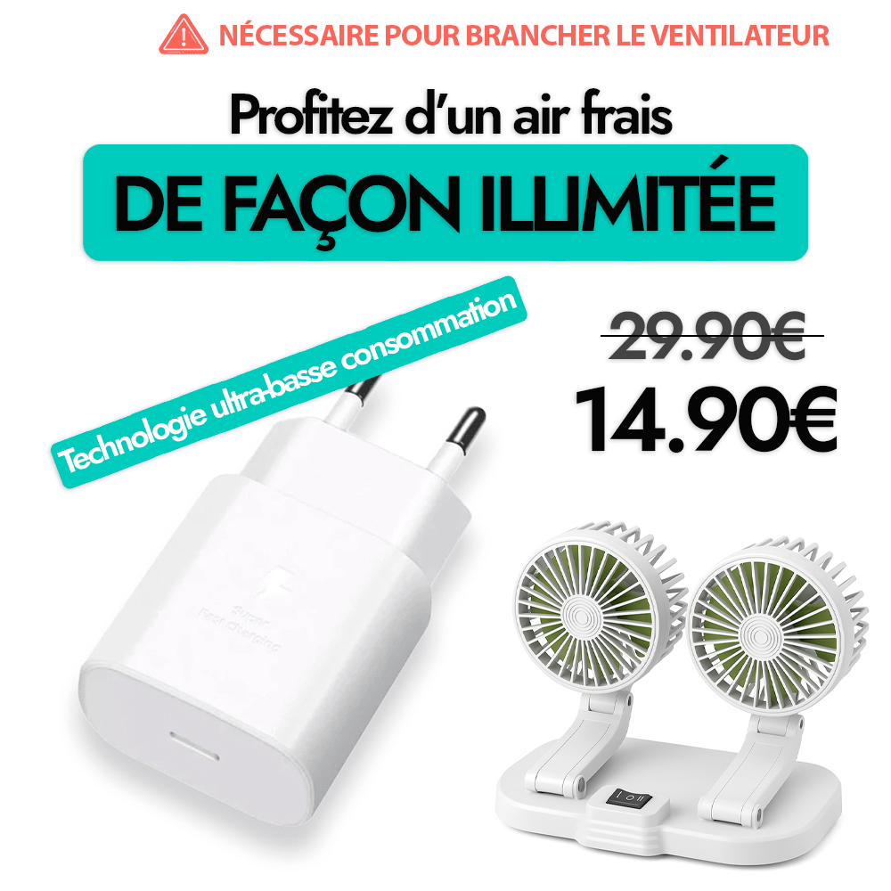 Adaptador de Pared para Ventilador Lesinfilables™