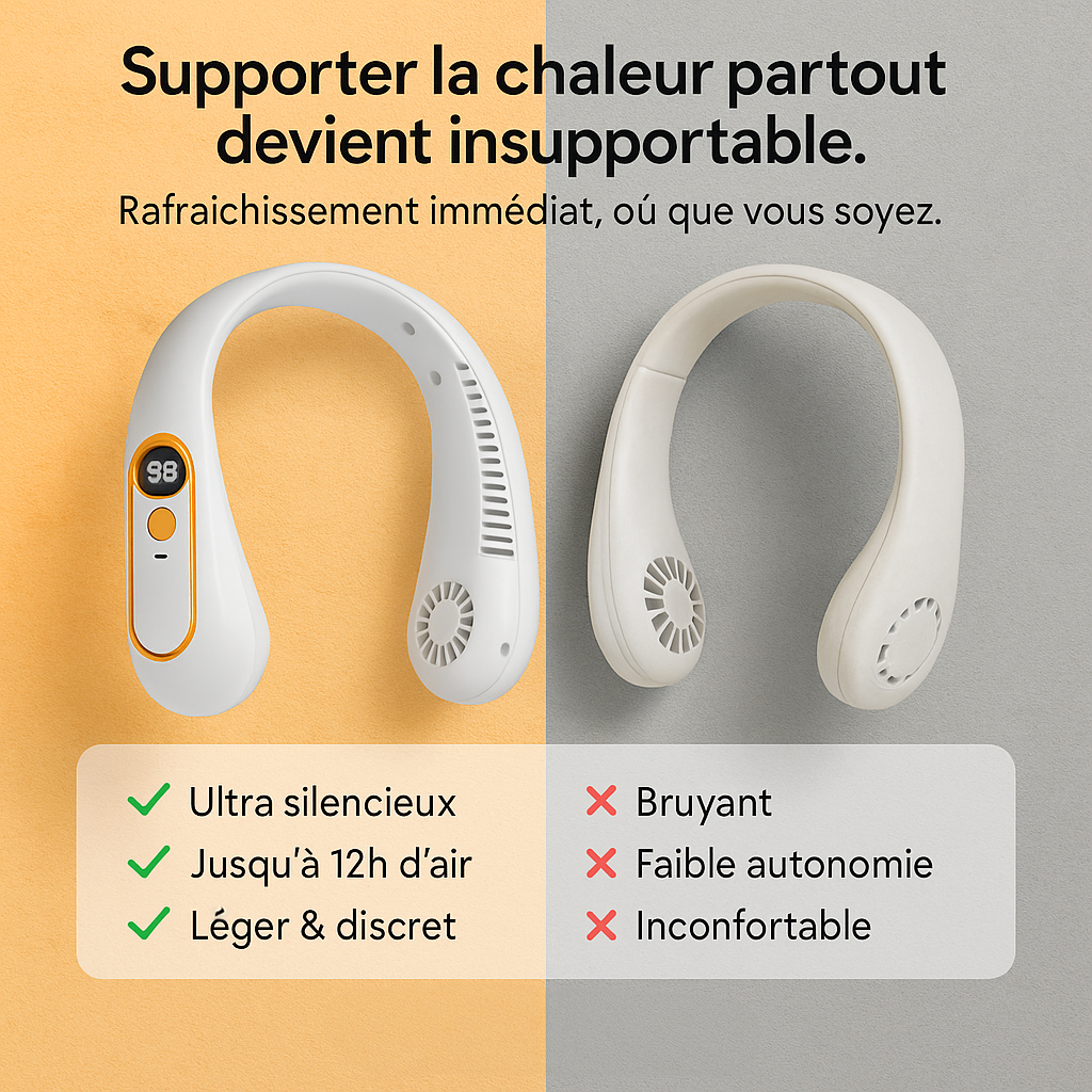 Ventilateur de Cou LesInfilables™