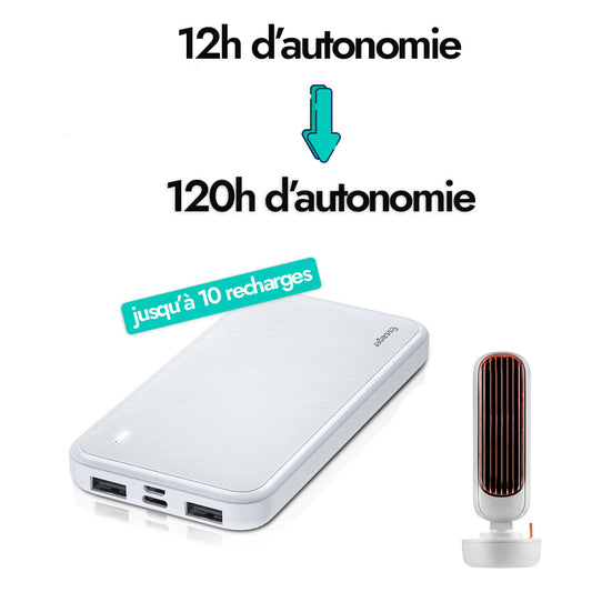 Batterie Externe 120h