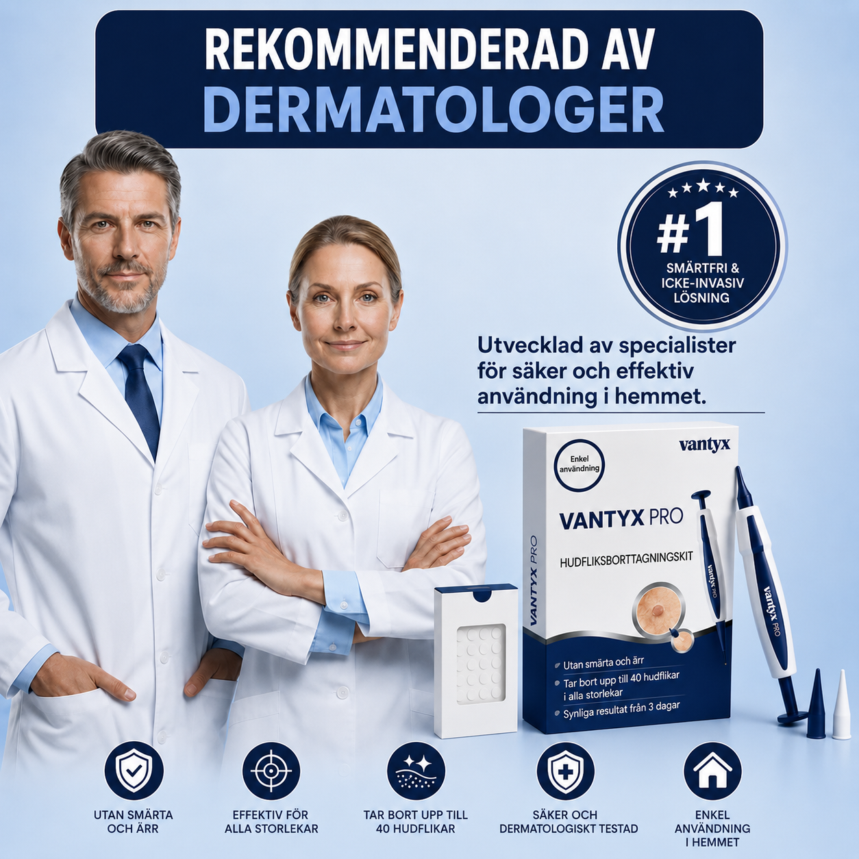 Vantyx Hudfliksborttagningskit